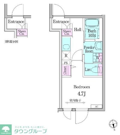 デュオメゾン高円寺駅前の物件間取画像